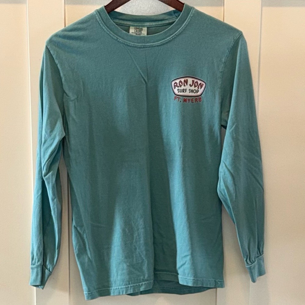 Ron Jon Teal Long Sleeve Tee-Shirt